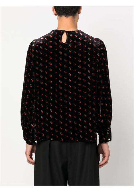 blusa in velluto PIERRE LOUIS MASCIA | Camicia | KANPUR/CML11947981